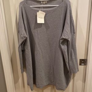 Grey sweater dress- brand new with tags